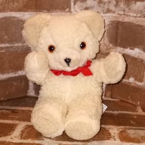 Vintage 1986 Russ Berrie Snuggle Fabric Softener Plush Teddy Bear Lever Bros 10"